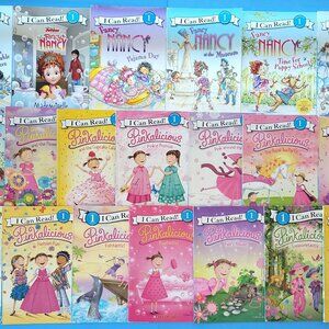 PINKALICIOUS FANCY NANCY LOT OF 20 BOOKS I CAN READ LEVEL 1 PHONICS READERS